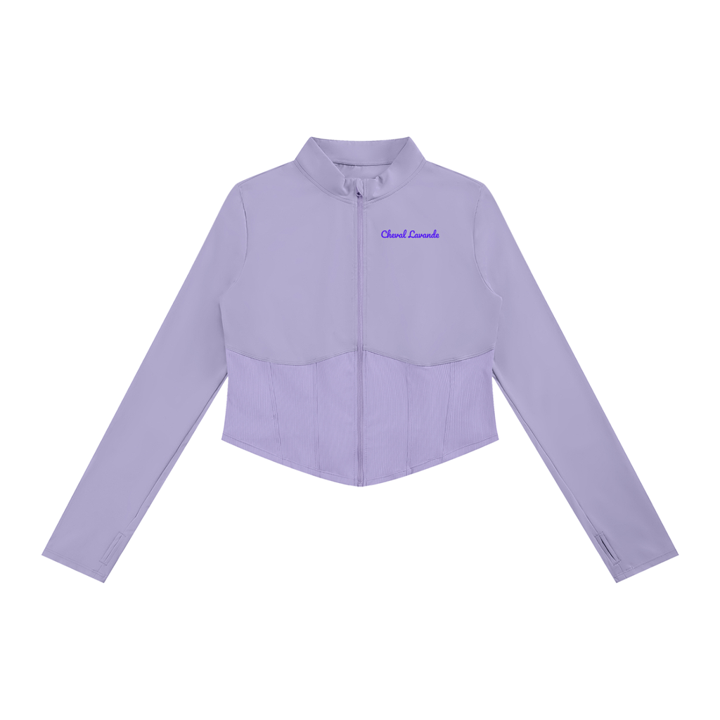 Women's Slim Fit Full-Zip Yoga Jacket