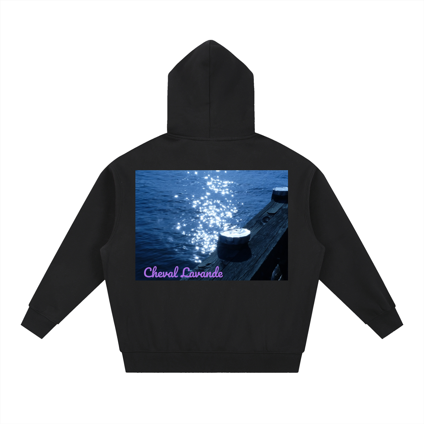 Cheval Lavande Cinema Oversized Hoodie